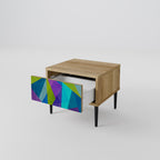 COLD SHOWCASE Nachttisch in Eiche-Optik