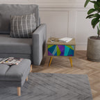 COLD SHOWCASE Nachttisch in Eiche-Optik