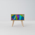 COLD SHOWCASE Nachttisch in Eiche-Optik