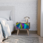 COLD SHOWCASE Nachttisch in Eiche-Optik