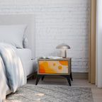 ORANGE ARRANGEMENT Nachttisch in Eiche-Optik