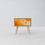 ORANGE ARRANGEMENT Nachttisch in Eiche-Optik