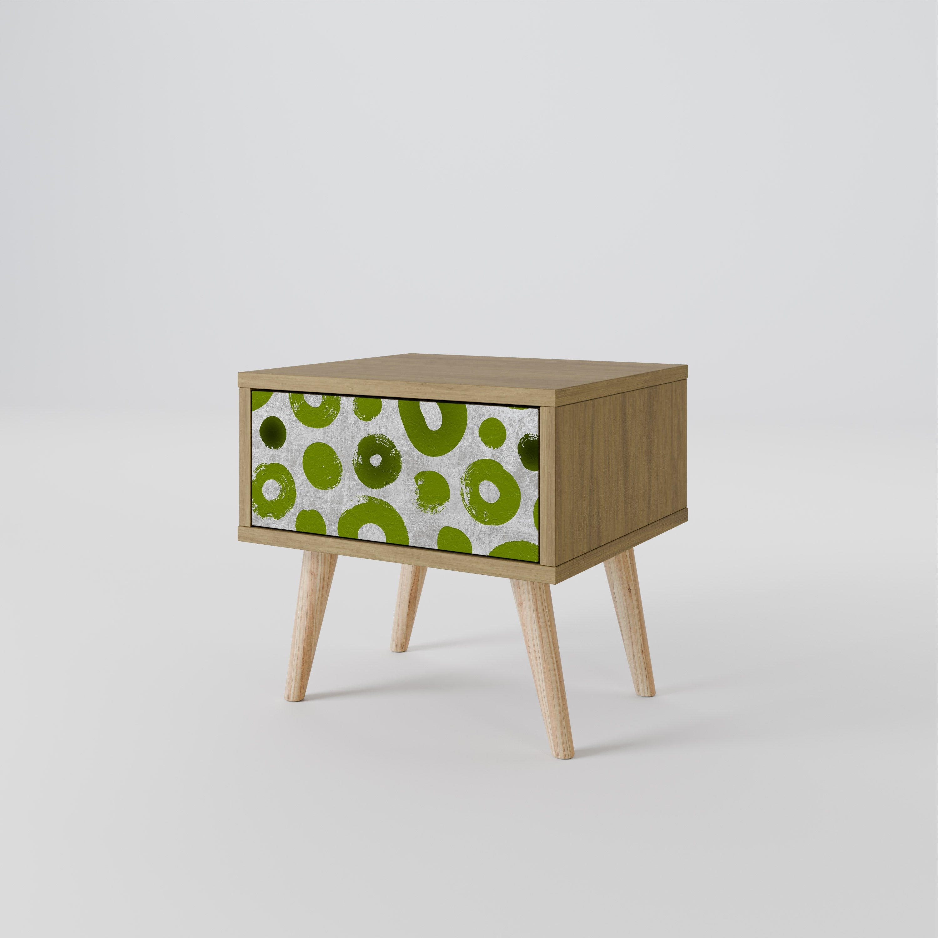 GREEN RHAPSODY Nachttisch in Eichenoptik