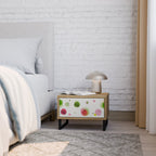 COLORFUL COSMOS Nightstand in Oak Effect