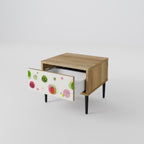 COLORFUL COSMOS Nightstand in Oak Effect