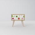 COLORFUL COSMOS Nightstand in Oak Effect