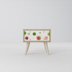 COLORFUL COSMOS Nightstand in Oak Effect