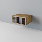 GRAY FIGURES Nachttisch in Eiche-Optik