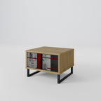 GRAY FIGURES Nachttisch in Eiche-Optik