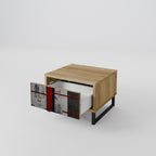 GRAY FIGURES Nachttisch in Eiche-Optik