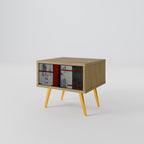 GRAY FIGURES Nachttisch in Eiche-Optik