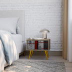 GRAY FIGURES Nachttisch in Eiche-Optik