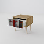 GRAY FIGURES Nachttisch in Eiche-Optik