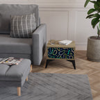 CONTRAST DANCE Nachttisch in Eiche-Optik