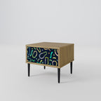 CONTRAST DANCE Nachttisch in Eiche-Optik