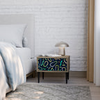 CONTRAST DANCE Nachttisch in Eiche-Optik