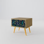 CONTRAST DANCE Nachttisch in Eiche-Optik