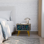 CONTRAST DANCE Nachttisch in Eiche-Optik