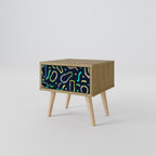 CONTRAST DANCE Nachttisch in Eiche-Optik