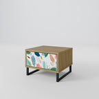 BOTANICAL HURRICANE Nachttisch in Eiche-Optik