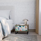 BOTANICAL HURRICANE Nachttisch in Eiche-Optik