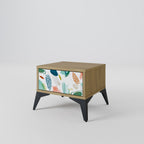 BOTANICAL HURRICANE Nachttisch in Eiche-Optik