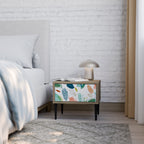 BOTANICAL HURRICANE Nachttisch in Eiche-Optik