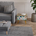 BOTANICAL HURRICANE Nachttisch in Eiche-Optik