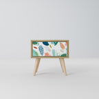 BOTANICAL HURRICANE Nachttisch in Eiche-Optik