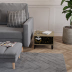 STELLAR CONSTELLATIONS Nachttisch in Eiche-Optik