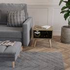 STELLAR CONSTELLATIONS Nachttisch in Eiche-Optik