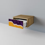 INDEPENDENT BORDER Nachttisch in Eiche-Optik