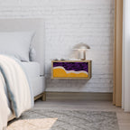 INDEPENDENT BORDER Nachttisch in Eiche-Optik