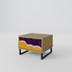 INDEPENDENT BORDER Nachttisch in Eiche-Optik