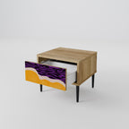 INDEPENDENT BORDER Nachttisch in Eiche-Optik