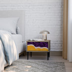 INDEPENDENT BORDER Nachttisch in Eiche-Optik