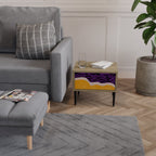 INDEPENDENT BORDER Nachttisch in Eiche-Optik