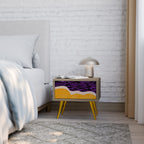 INDEPENDENT BORDER Nachttisch in Eiche-Optik