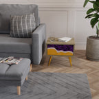 INDEPENDENT BORDER Nachttisch in Eiche-Optik