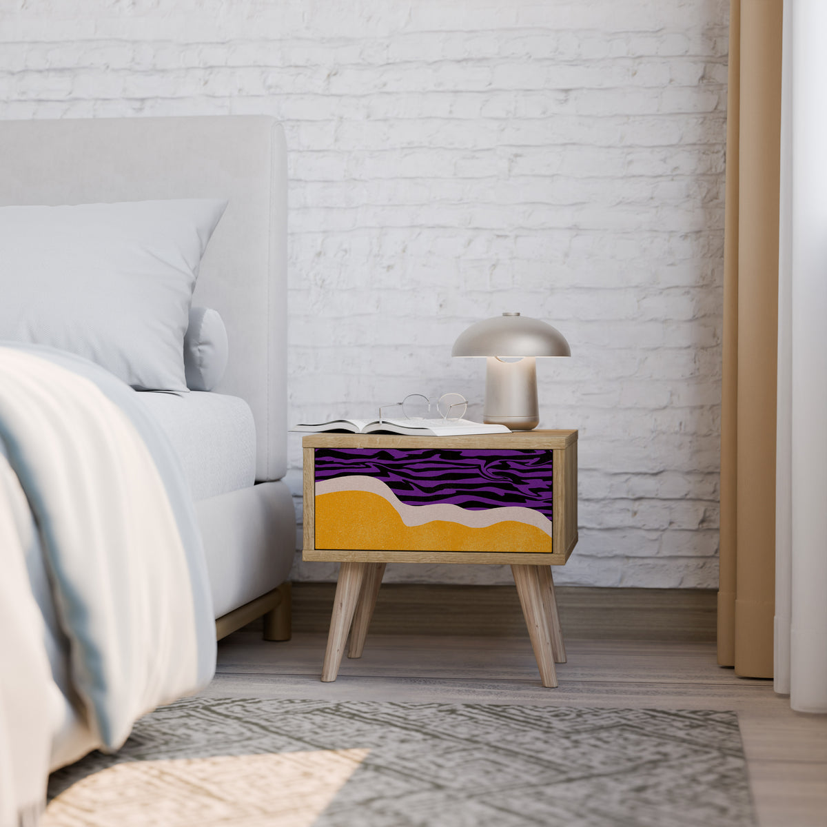 INDEPENDENT BORDER Nightstand