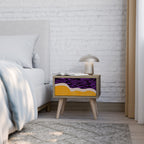 INDEPENDENT BORDER Nachttisch in Eiche-Optik