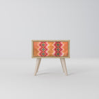 INDIAN FOLK Nachttisch in Eiche-Optik