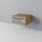 GRAIN LINES Nachttisch in Eiche-Optik