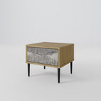 GRAIN LINES Nachttisch in Eiche-Optik