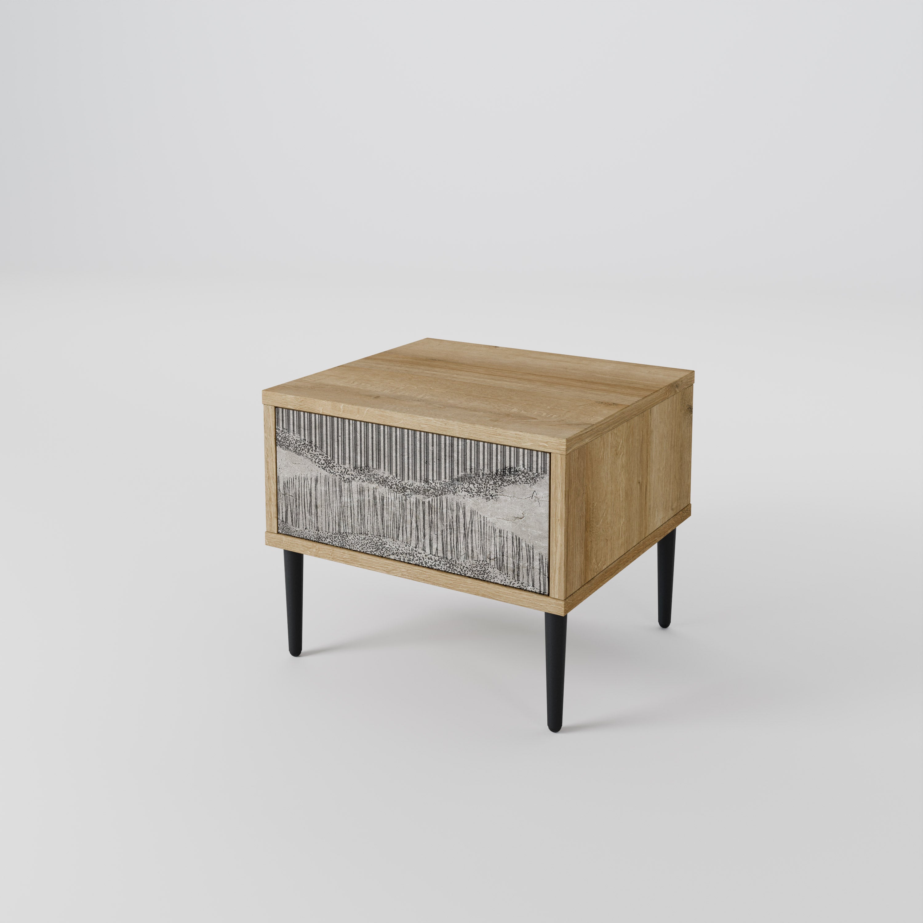 GRAIN LINES Nightstand