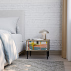 INTERSTELLAR VIBES Nachttisch in Eiche-Optik