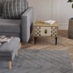 SEE MORE Nachttisch in Eiche-Optik