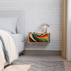 COLORFUL STRANDS Nachttisch in Eiche-Optik