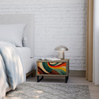 COLORFUL STRANDS Nachttisch in Eiche-Optik