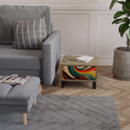 COLORFUL STRANDS Nachttisch in Eiche-Optik